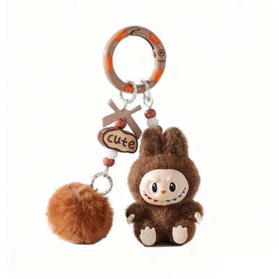 拉布布钥匙扣送闺蜜女朋友labubu