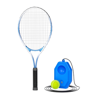 网球训练器单人打带线回弹自打神器初学一个人玩的网球拍儿童套装