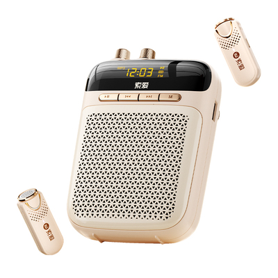 索爱S318双麦磁吸领夹扩音器