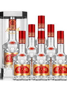 金六福纯粮食酒500ml52度