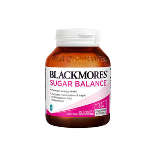 澳州Blackmores Sugar Balance平衡血糖片90片血糖维护中老年保健