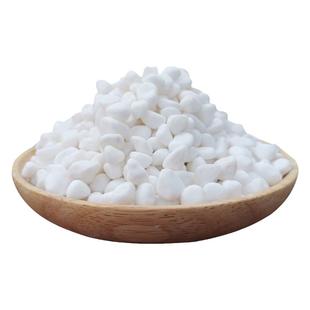 天然鱼缸底砂装饰造景沙白玉石头子铺底全套摆件生态缸白石夜光石