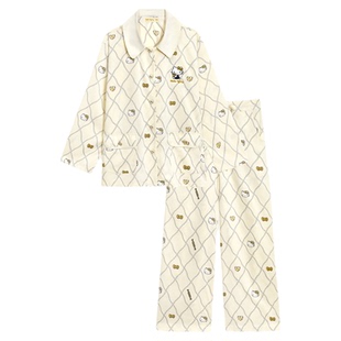 tbh野兽派家居Hello Kitty天丝棉家居服套装四季可外穿睡衣女
