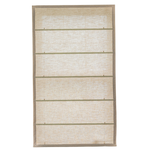 帘花记罗马帘窗帘拉卷式半遮光卷帘日式亚麻新中式新款书房小窗户