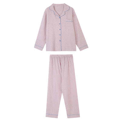 JoyceBra田园小碎花长袖睡衣套装