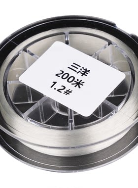 200米原丝尼龙鱼线谷麦逗钓