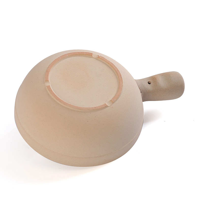 传统粗陶煲仔饭专用土砂锅家用单柄小沙煲带手柄小号广东老式瓦煲