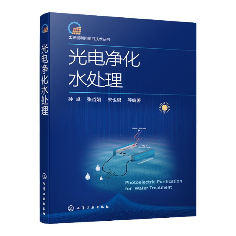 太阳能利用前沿技术丛书 光电净化水处理 光电材料在水处理中应用 光电器件水处理新技术光电材料与环境应用 光电催化污水处理书籍
