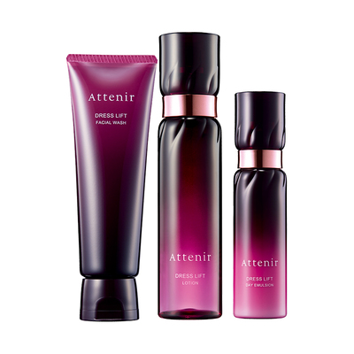 ATTENIR/艾天然紧致塑颜洁面乳水乳套装补水保湿紧致抗皱官方正品