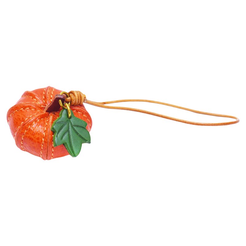 洋芋『好运南瓜』真皮手工挂饰