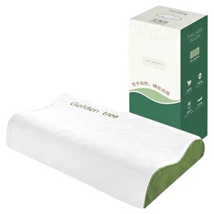 金橡树天然乳胶枕头泰国进口枕芯护颈椎专用助睡眠成人家用泰享枕