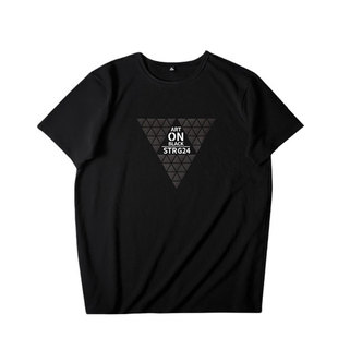 加肥加大潮牌短袖男款夏季胖子男生宽松百搭黑色圆领t恤休闲上衣