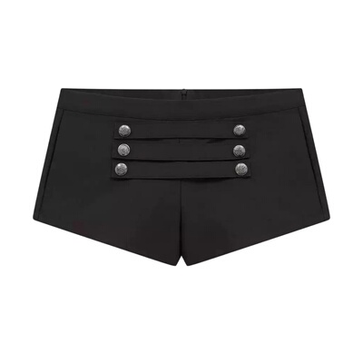 MIDNIGHT MOVE 拿破仑短裤（黑色） MUSINSA韩国直邮官方正品