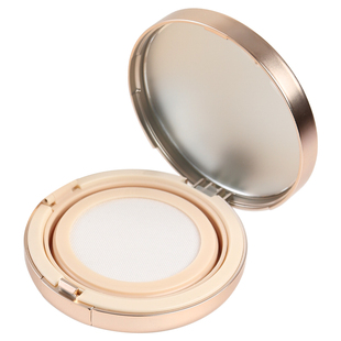 鎏金弹力网气垫盒子空盒自制粉底液分装瓶外壳气垫粉底盒diy带镜