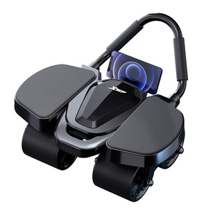 特步健腹轮四轮腹肌轮自动回弹男2026新款瘦肚子神器健身器材家用