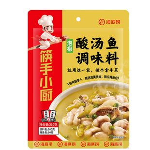 海底捞筷手小厨泡椒酸汤鱼调味料 酸爽酸萝卜汤料包鱼火锅底料鲜