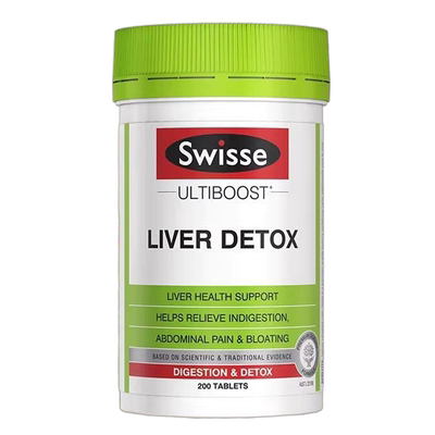 Swisse护肝片大瓶装200粒男士养肝水飞蓟奶蓟草女熬夜官方旗舰店
