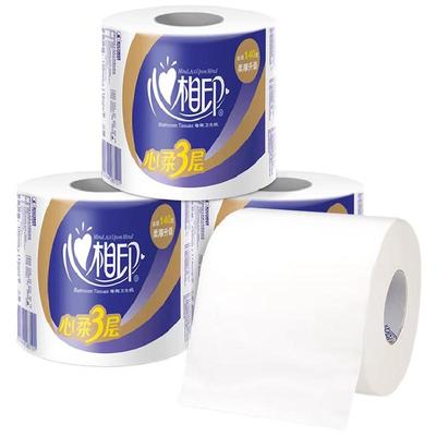 4层卷纸心柔140g大卷卷筒纸