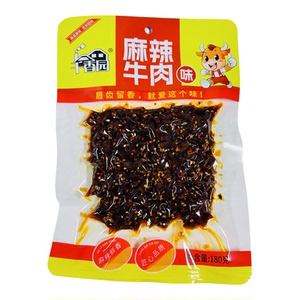 千香园麻辣牛肉味泡椒牛肉味