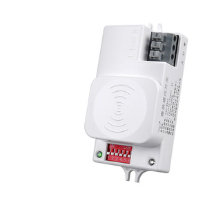 220V智能微波感应开关 5.8Ghz雷达感应开关模块距离延时感光可调