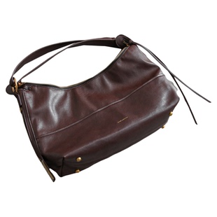 复古通勤流苏拉链可调节肩带手拎斜跨包百搭时尚腋下包女M987