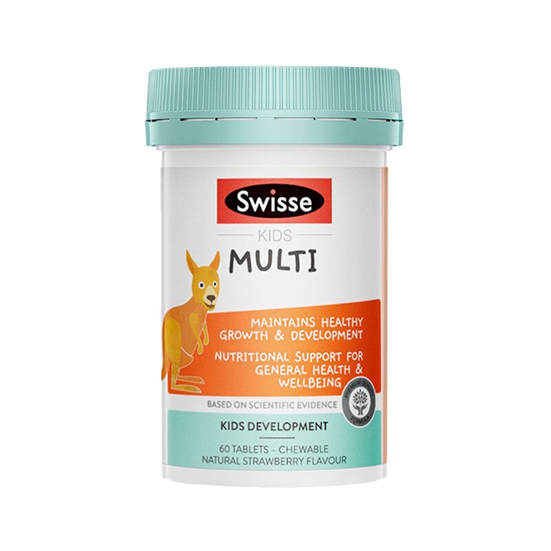 swisse儿童复合维生素咀嚼片含D3
