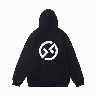 GT雪具新款优质绒棉滑雪帽衫连帽卫衣保暖情侣单板男女款黑色白色