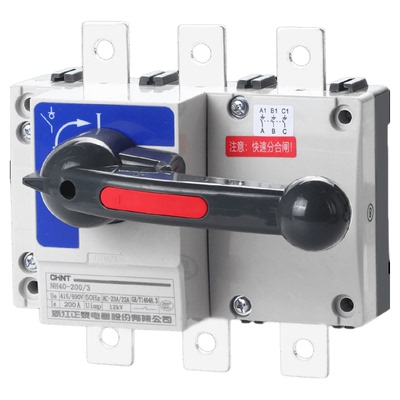 正泰三相负荷隔离开关