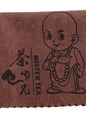 吸水加厚茶巾定制logo