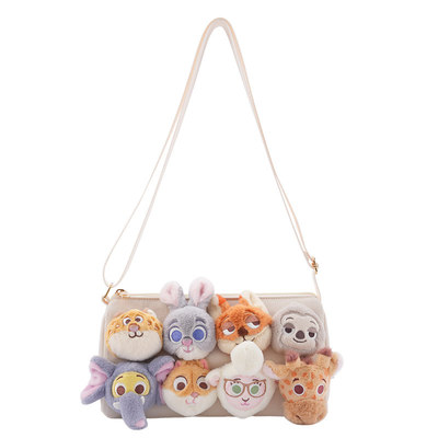 动物城兔子警官全明星单肩斜挎包