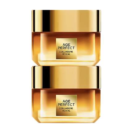 欧莱雅小蜜罐花蜜胶原面霜抗皱紧