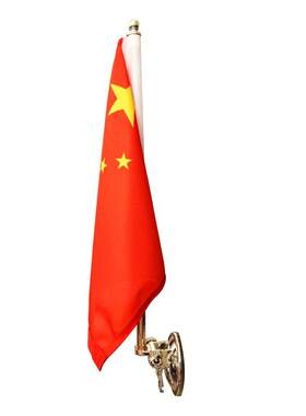 车载红旗摆件吸盘式H9汽车装饰
