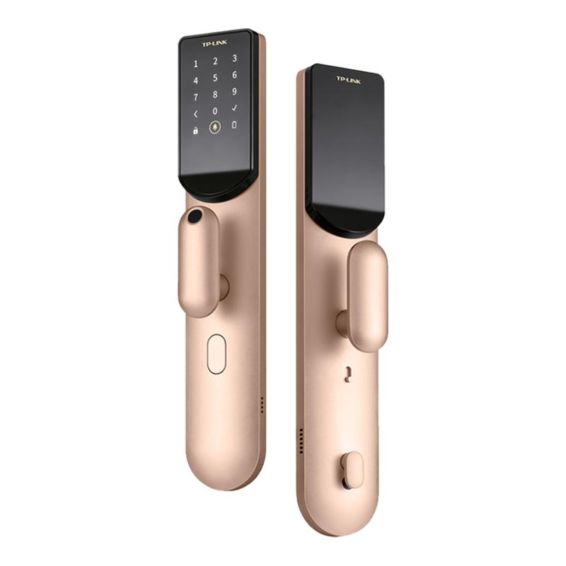 普联TP-LINK 密码锁指纹锁家用防盗门NFC感应锁电子锁智能门锁app管理可上门安装C级锁芯半动自智能门锁SL20