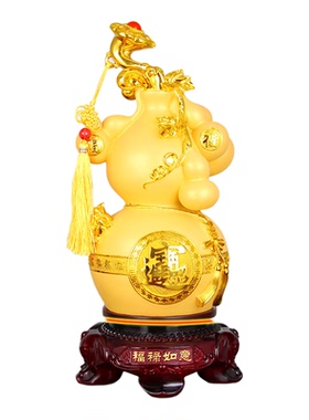 葫芦摆件招财旺财福禄家居装饰品