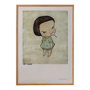 奈良美智N's YARD装饰画海报版画艺术NARA卧室潮流壁高清杂志挂画