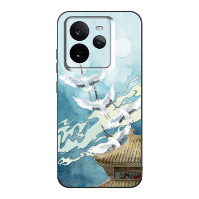 适用realme真我GT7Pro手机壳realmeGT7保护套Realme真我GT6全包防摔realmeGT5pro硅胶软壳新款中国风浮雕定制