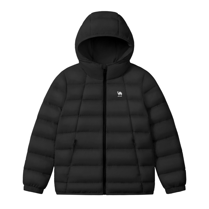 骆驼儿童羽绒服90绒保暖面包服
