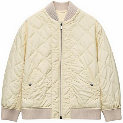 轻盈舒适~零负担~绗线飞行员夹克