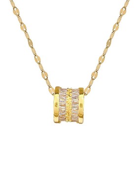 新款韩版精致小蛮腰项链女锁骨链时尚潮流高级感百搭轻奢项链饰品