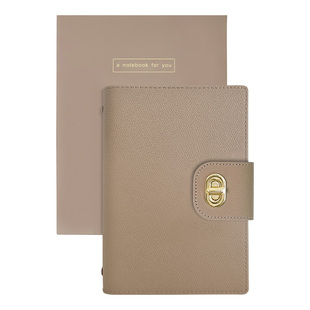 精致高级活页笔记本定制logo本子商务记事本工作手账本日记本成人