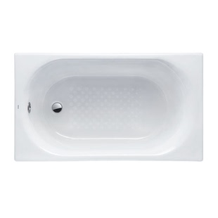 TOTO铸铁浴缸FBY1380P 嵌入式铸铁浴缸1.3米加深家用泡澡浴缸搪瓷