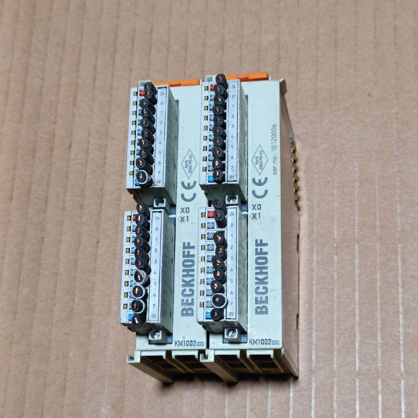 倍福plc KM1002模块，图片实物拍摄，拆机包好，外观成议价