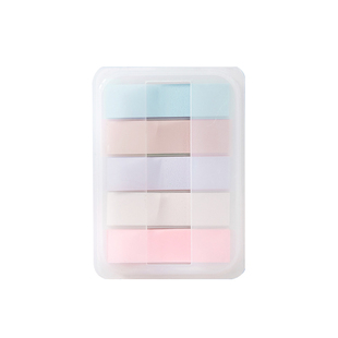 可书写分类索引贴莫兰迪色便利贴小条标记贴标签贴便签透明指示贴