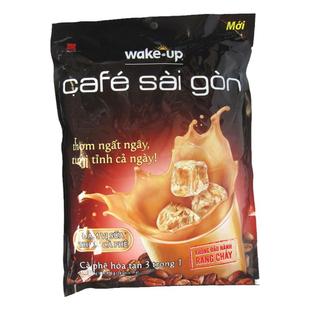 越南西贡咖啡456g（24小包*19g）威拿wake up三合一速溶咖啡