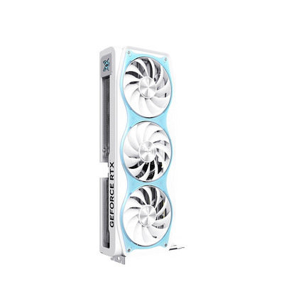 万丽GeForce RTX 5070 OC 8GB雪狐台式电脑电竞AI独立显卡三风扇