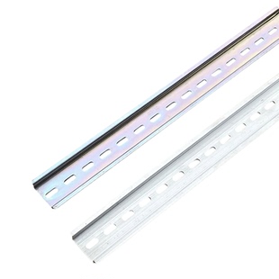 C45铁/钢导轨U型35电气安装空开继电器箱接线端子通用导轨2米M长