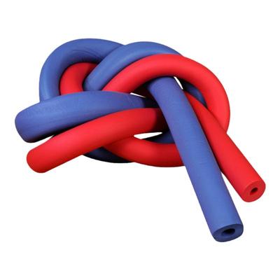 B1级阻燃红蓝橡塑空调水管保温管