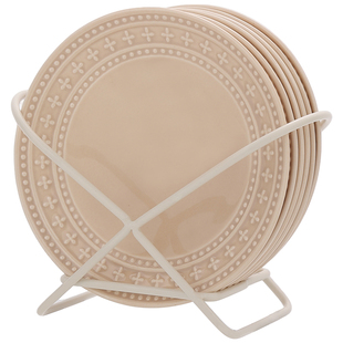 浮雕陶瓷骨碟盘家用高档精致吐骨碟高级感餐桌骨渣小盘子碟子精致