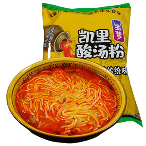 贵州凯里红酸汤粉袋装酸辣米粉快速冲泡煮方便速食早餐特产