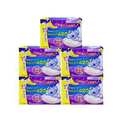 护舒宝卫生巾女夜用425组合加超长420姨妈巾整箱装官网正品